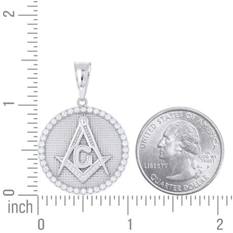 925 Sterling Silver Moissanite Pendant