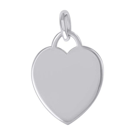925 Sterling Silver 6.5mm Pendant Silver Plated