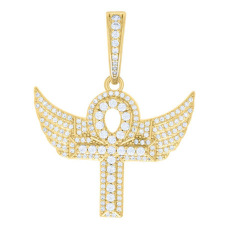 925 Sterling Silver Pendant Moissanite 1.09 Ctw