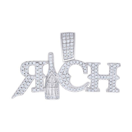925 Sterling Silver Cz Pendant
