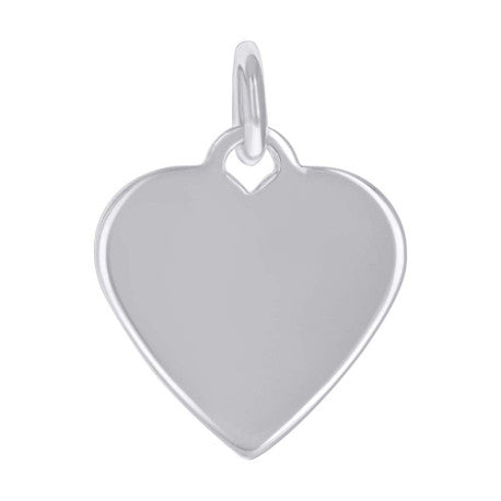 925 Sterling Silver 6.5mm Pendant Silver Plated