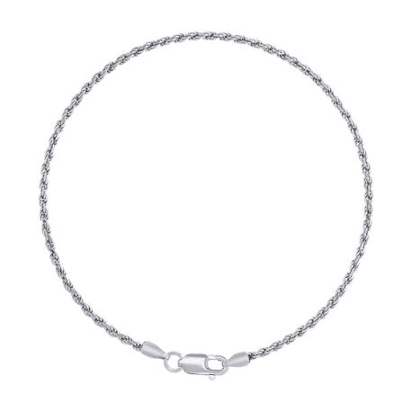 925 Sterling Silver Initial Letter "W" Pendant