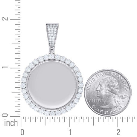 925 Sterling Silver Cz Pendant