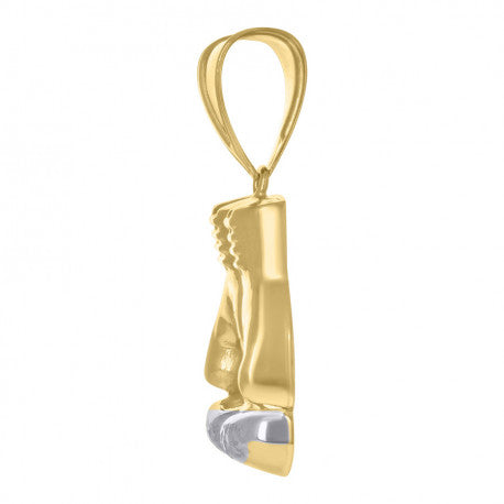 14Kt Gold Turkish Pendant