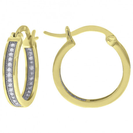 925 Micro Pave Earring