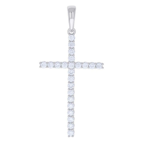 925 Sterling Silver 2.42Ctw Moissanite Pendant