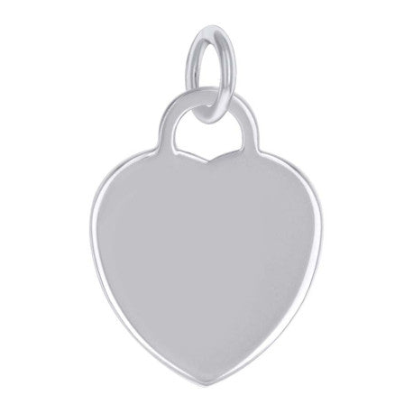 925 Sterling Silver 6.5mm Pendant Silver Plated